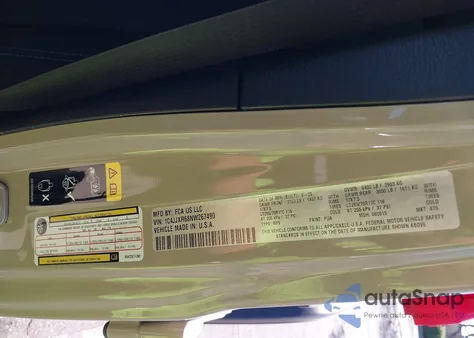 2022 Jeep Wrangler 4Xe Unlimited Rubicon 4X4 z USA, uszkodzony, nr VIN 1C4JJXR68NW267490